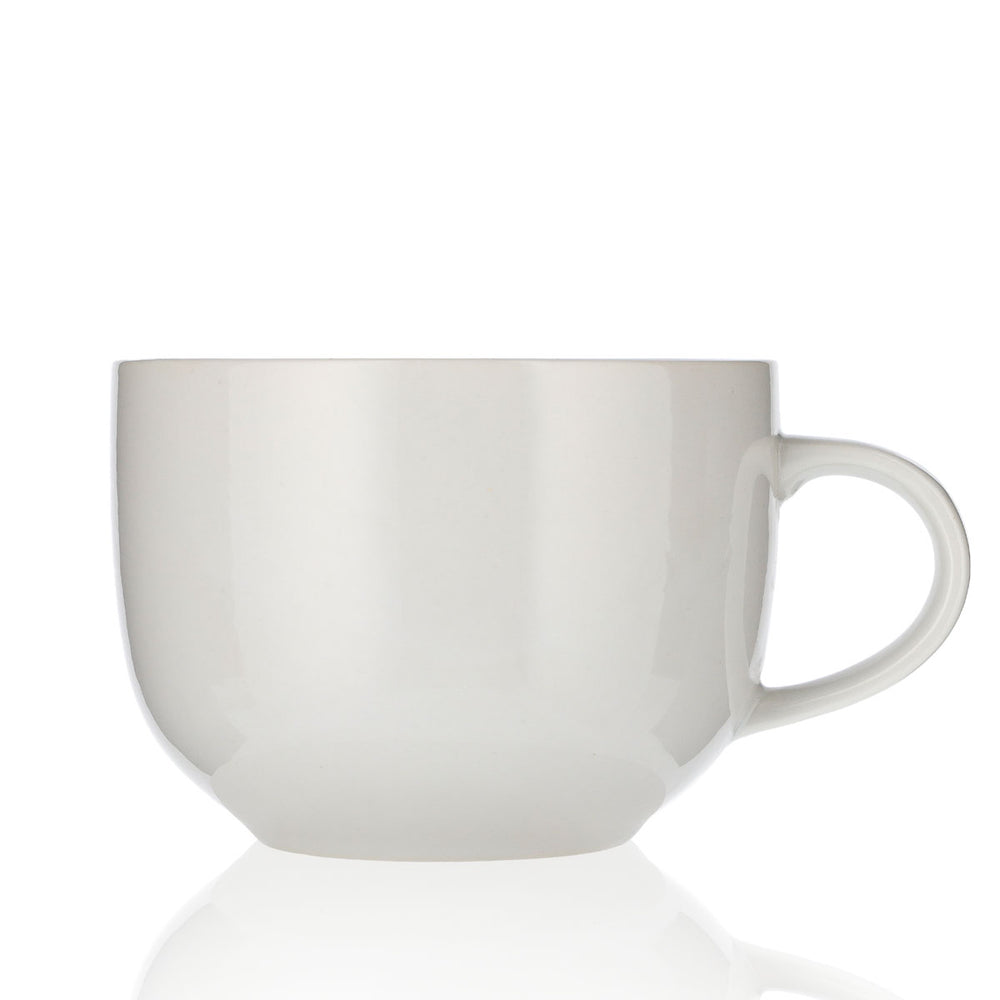 WAS Bicchiere 0,45 l Tazza Tazza da caffè Tazza da caffè latte Jumbo Porcelana