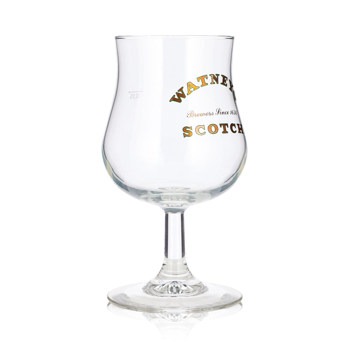 Bicchiere da birra Watney da 0,25 l, bicchieri a coppa, bicchieri con stelo, Brewers Since 1636 SCOTCH – Vista 3