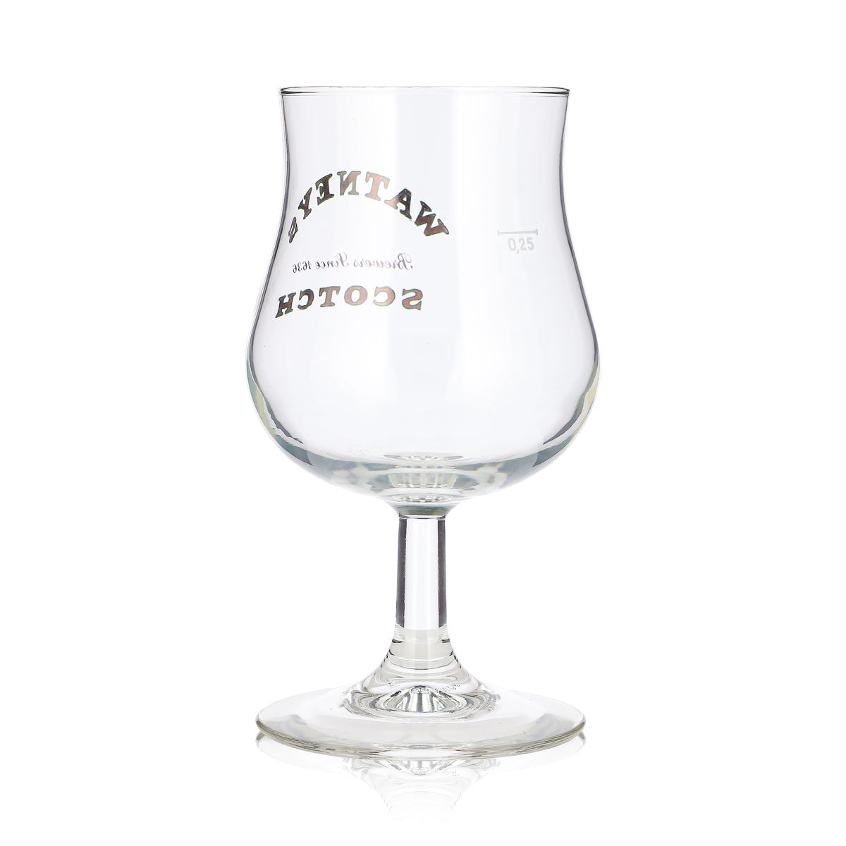 Bicchiere da birra Watney da 0,25 l, bicchieri a coppa, bicchieri con stelo, Brewers Since 1636 SCOTCH – Vista 4