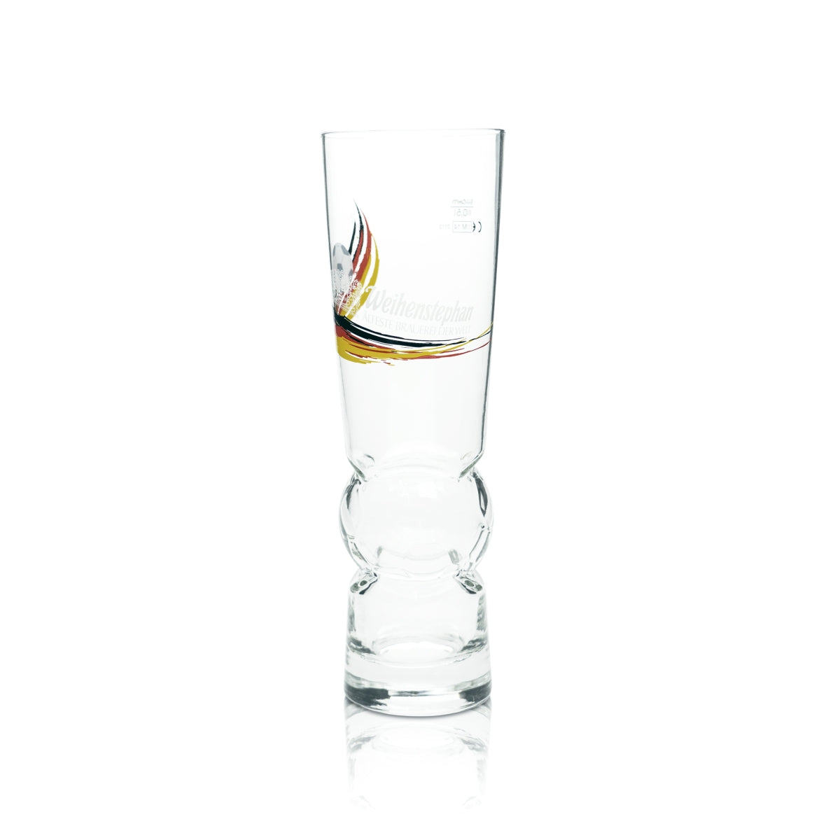 Bicchiere da birra Weihenstephan 0,5 l Birra bianca Lievito di frumento Calcio Germania
