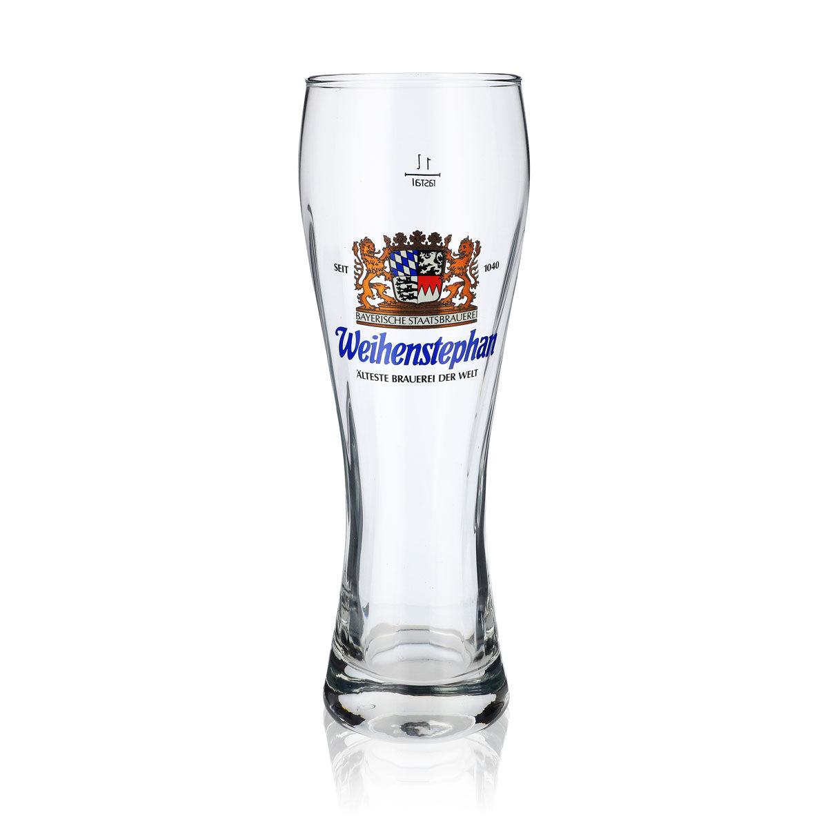 Bicchiere da birra Weihenstephan XXl 1 l Bicchiere gigante Bicchiere gigante  Bicchiere da birra bianca