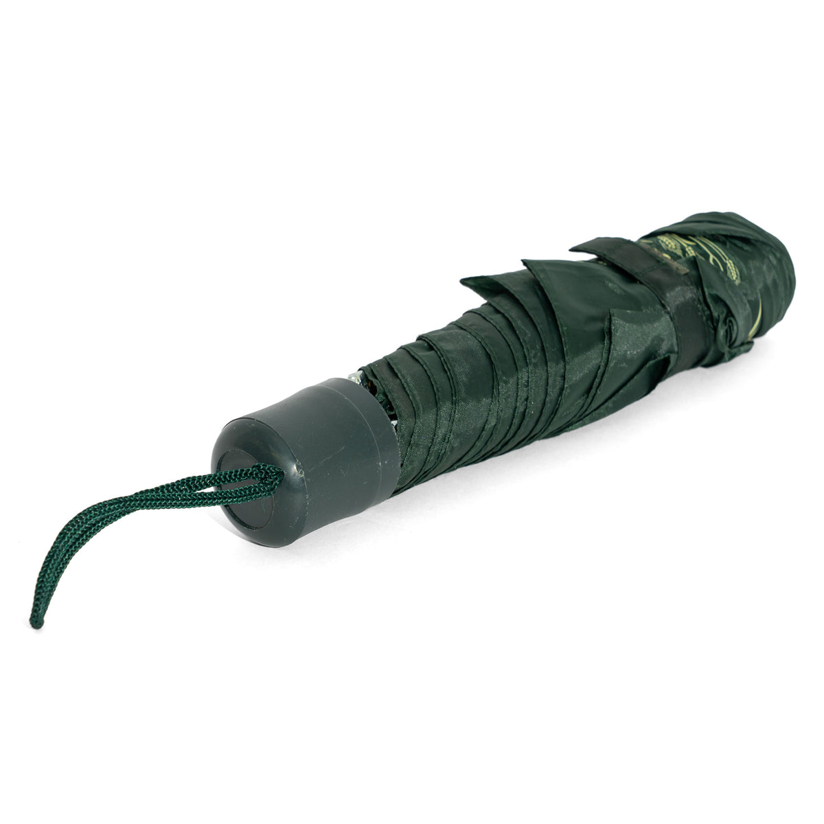 Bicchiere da birra Wernesgrüner, ombrello in tessuto misto, ombrello da tasca verde – Vista 4