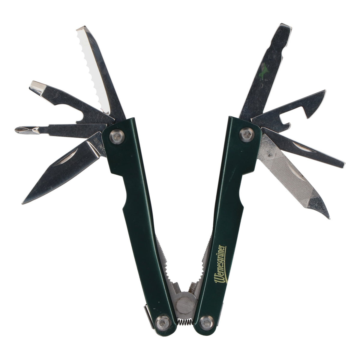 Wernesgrüner Birra Multitool Pilsener Mulitool Utensile multifunzione per esterni – Vista 3