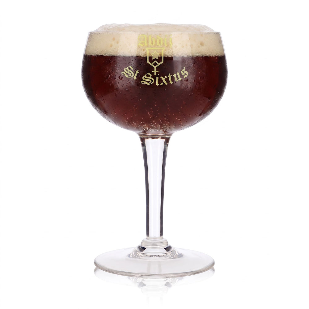 Bicchiere da birra Westvleteren da 0,45 l, a forma di coppa, Abbazia di San Sisto