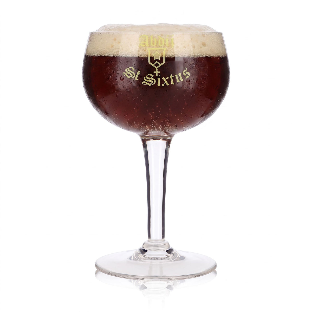 Bicchiere da birra Westvleteren da 0,45 l, a forma di coppa, Abbazia di San Sisto