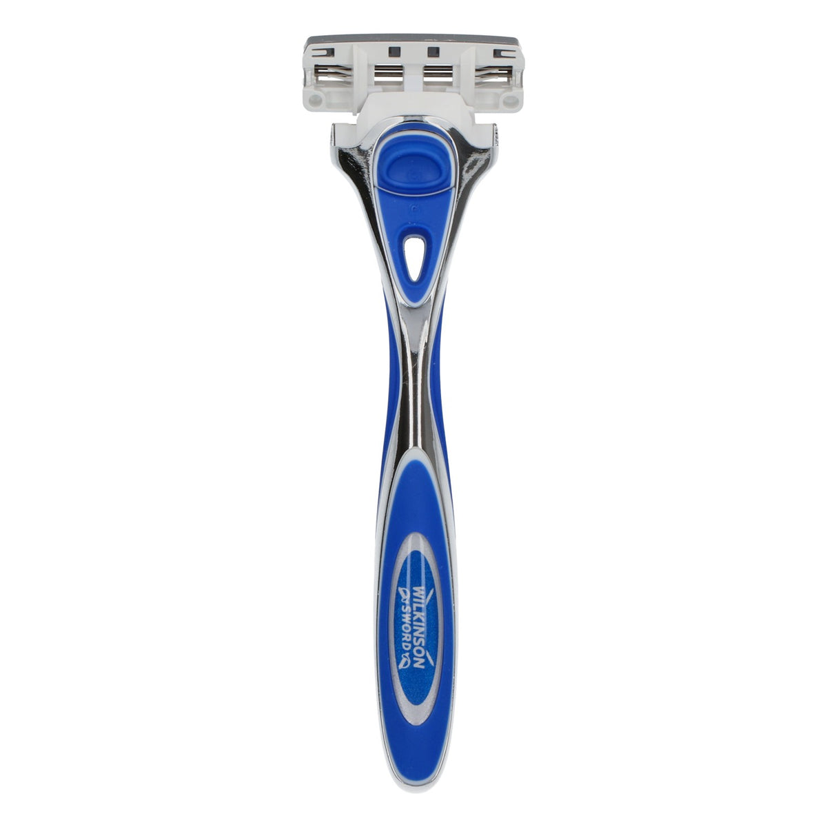 Rasoio Wilkinson Sword Hydro 3 con 3 lame UltraGlide, blu, rasatura confortevole