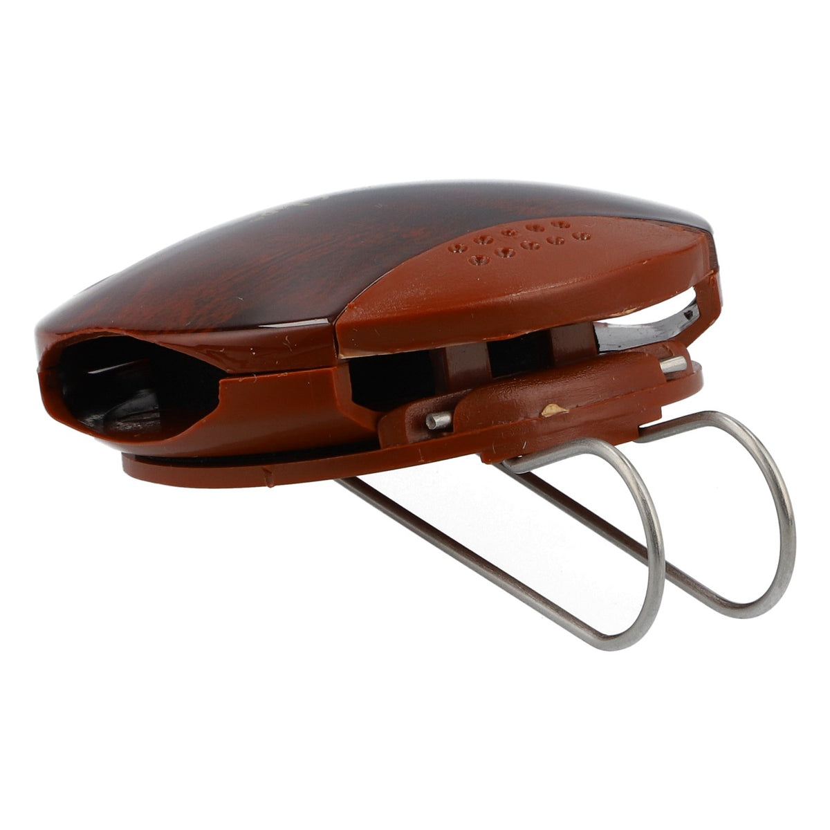 WimexX Clip per occhiali con visiera parasole, design color rame, supporto per occhiali da auto, facile da usare – Vista 4