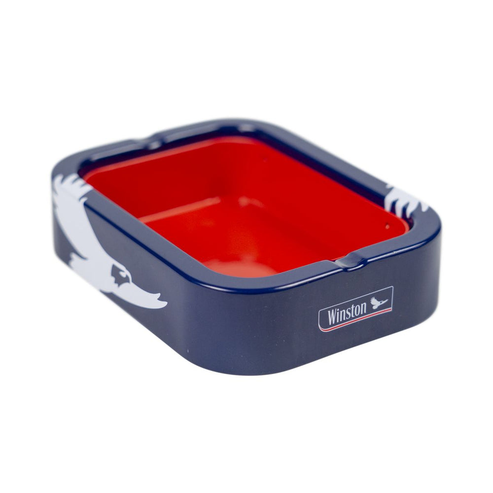 Winston posacenere 12x9x3 cm piatto per fumatori porta sigarette accessori per fumatori