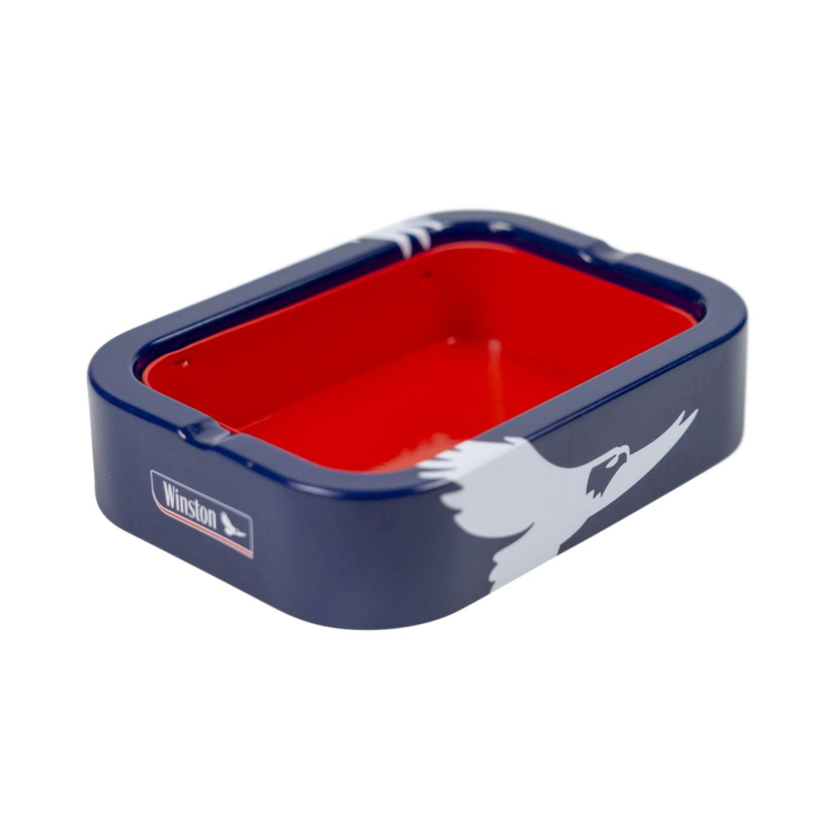 Winston posacenere 12x9x3 cm piatto per fumatori porta sigarette accessori per fumatori – Vista 2