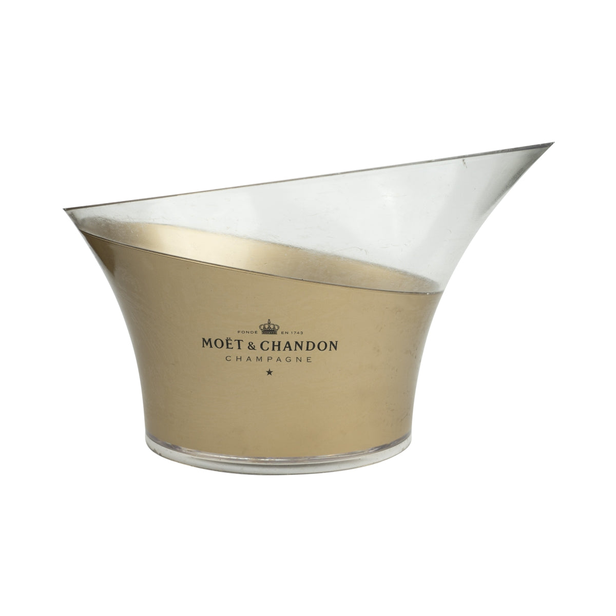 XL Moet Chandon Champagne Cooler Oro usato Ice Cooler Contenitore Bottiglie – Vista 2