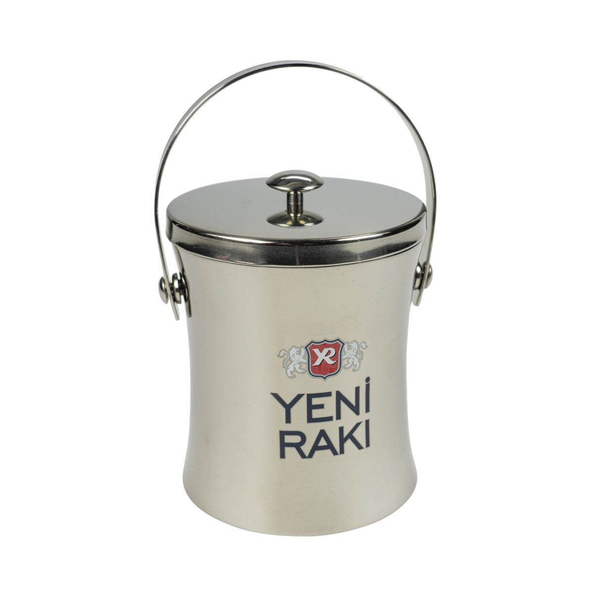 Yeni Raki contenitore per cubetti di ghiaccio ghiacciaia secchiello con pinza e coperchio accessori per bar gastronomici