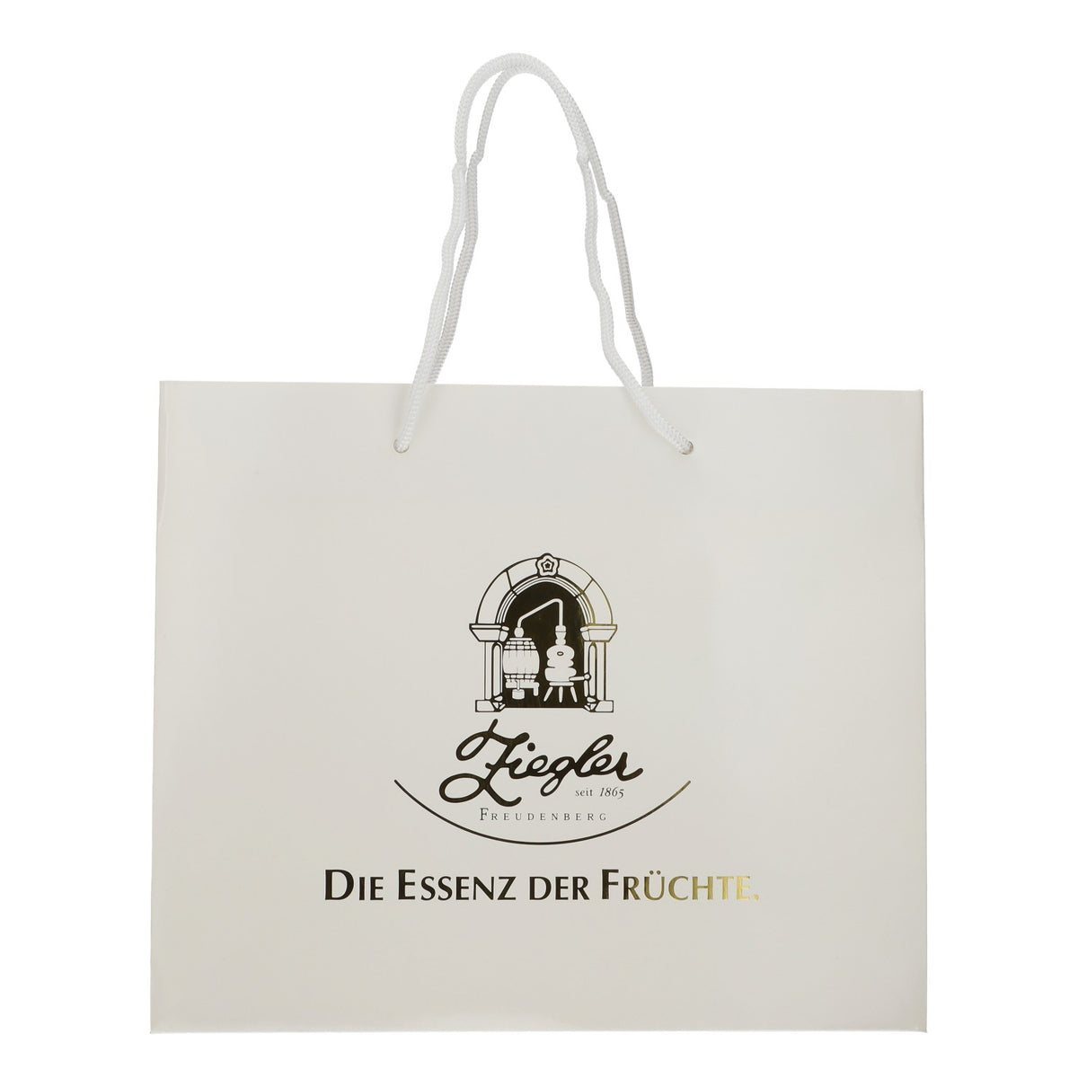 Ziegler - Sacchetto regalo bianco per liquori - Sacchetto regalo premium